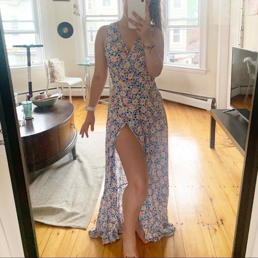 Poupette St. Barth Bonnie Maxi Floral dress - Picture 2 of 13